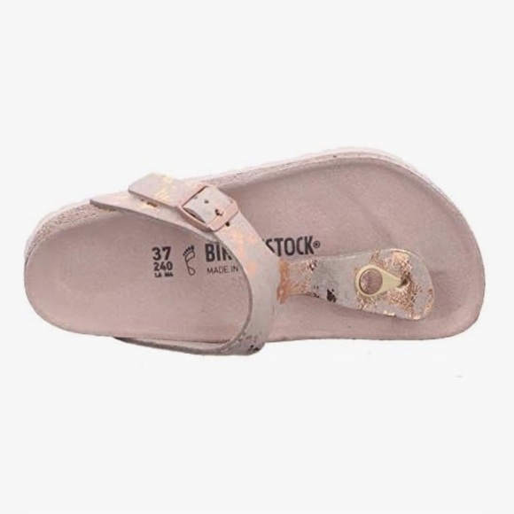 Birkenstock Women's Vintage Metallic Rose Chopper color - Picture 2 of 6
